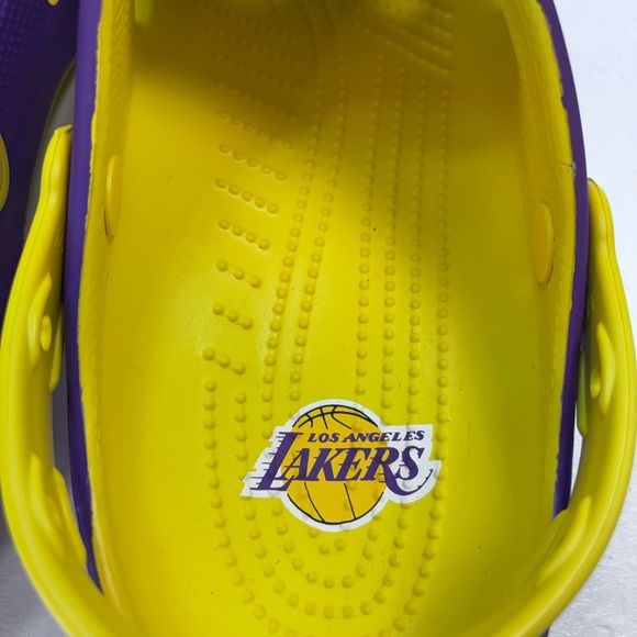 Crocs NBA Los Angeles Lakers Classic Clog Men\'s Size 10 W 12 NWT main image 7
